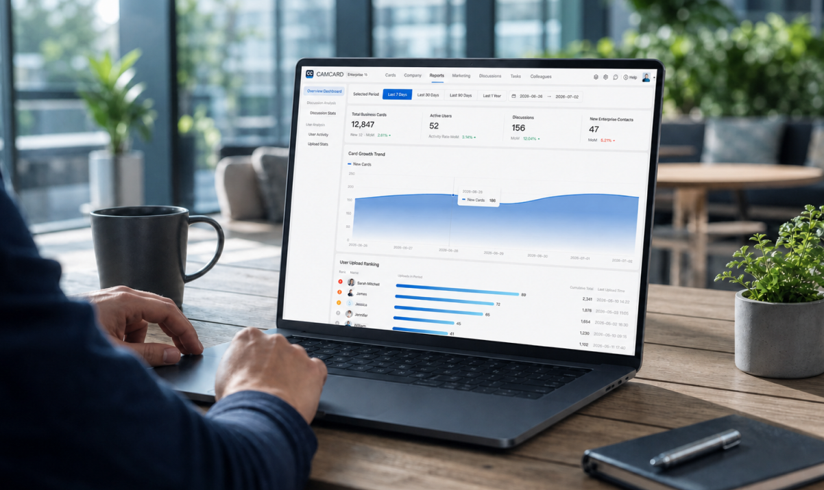 Introducing the New CamCard Business Dashboard