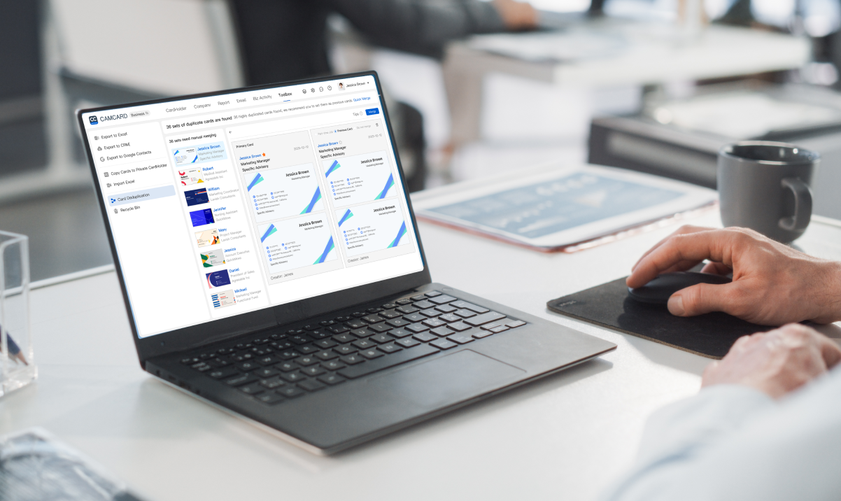 CamCard Business – Card Deduplication Guide