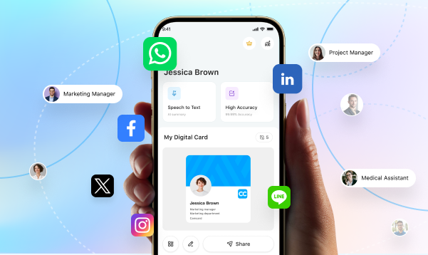 How to Share Digital Business Cards